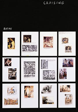 068_CAA_SU13 Henrik Olesen, Some Faggy Gestures, detail of panel IV, 2007 (artwork © Henrik Olesen; photograph provided by Galerie Buchholz, Berlin/Cologne)