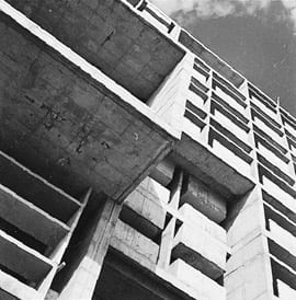Gupta 01 Lucien Hervé, Le Palais de Justice, 1955, black-and-white photograph. Getty Research Institute, Los Angeles, 2002.R.41 (photograph
© Getty Research Institute, Los Angeles)