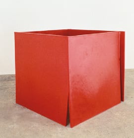 Lachowicz Rachel Lachowicz, Sarah, 1992, lipstick and wax, 48 x 48 x 48 in. (121.9 x 121.9 x 121.9 cm). Collection of Rebecca and Alexander Stewart (artwork © Rachel Lachowicz; photograph by Richard Nicol)