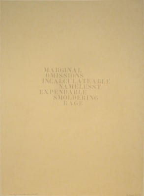 Rudy Lemcke, Iscador, 1989, graphite on Fabriano Roma paper, 26.5 x 19.5 in. (67.31 x 49.53 cm.) (artwork © Rudy Lemcke)