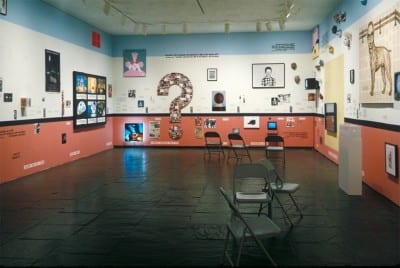 Group Material, AIDS Timeline, installation view, Whitney Biennial, 1990 (photograph and installation © Doug Ashford) 