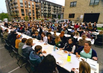 Hand-in-Glove convening, 2015, The Soap Factory, Minneapolis, September 17–20, 2015 (photograph by Sean Smuda © Works Progress Studio) 