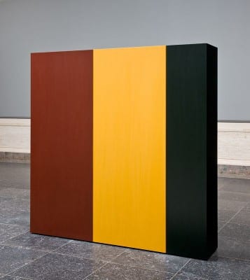 Anne Truitt, Knight’s Heritage, 1963, acrylic on wood, 60-3/8 x 60-3/8 x 12 in. (153.4 x 153.4 x 30.5 cm.) (artwork © Estate of Anne Truitt; photograph © National Gallery of Art, Washington, DC)