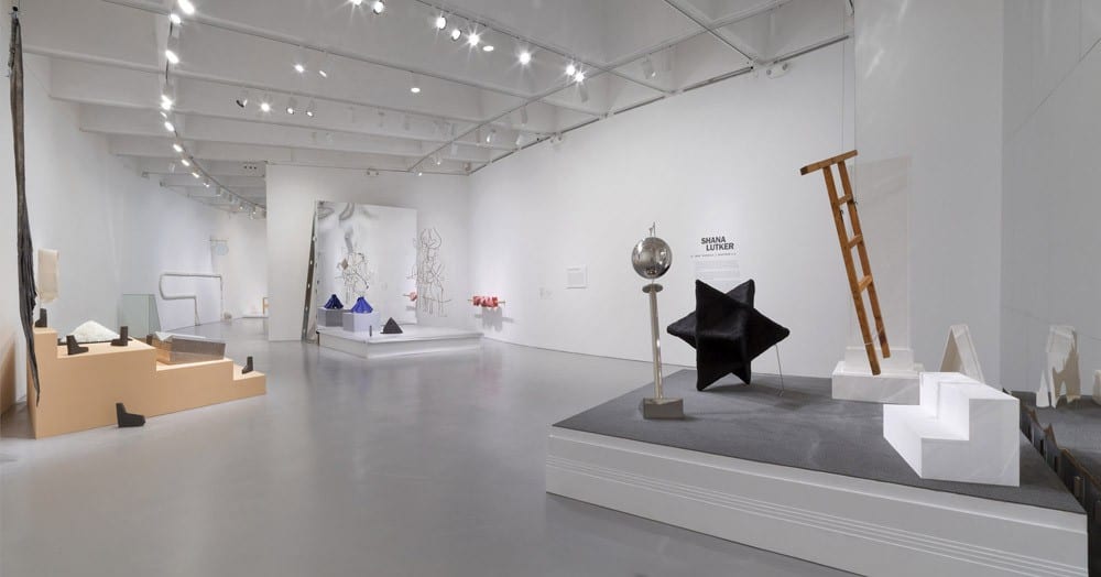  Shana Lutker, Shana Lutker: Le “NEW” Monocle, Chapters 1–3, installation view, Hirshhorn Museum and Sculpture Garden,   Washington DC, October 29, 2015–February 15, 2016 (artwork © Shana Lutker; photograph by Cathy Carver)