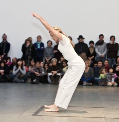 Trisha Brown, Locus Solo, 2011, performed by Diane Madden in “Performance 11: OnLine/Trisha Brown Dance Company” in conjunction with the exhibition On Line: Drawing through the Twentieth Century, Museum of Modern Art, New York, January 2011 (photographs © Yi-Chun Wu; photographs provided by Museum of Modern Art/Licensed by SCALA/Art Resource, NY) 