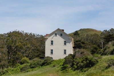 Exterior view of Headlands Center for the Arts, Sausalito, California (photograph by Andria Lo; provided by Headlands Center for the Arts)