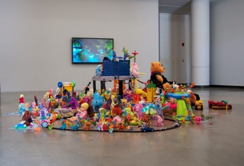 Joel Tauber, The Sharing Project, installation, University Art Museum, California State Long Beach, 2015 (artwork © Joel Tauber) 