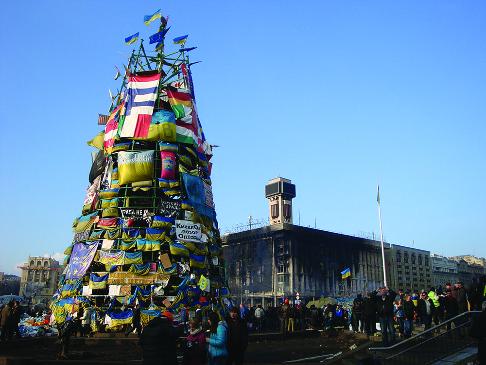 Art Embedded into Protest: Staging the Ukrainian Maidan - Art Journal Open