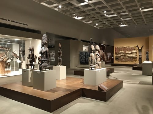 African galleries in the Michael C. Rockefeller Wing, the Metropolitan Museum of Art, New York, 2016 (photograph by Risham Majeed)